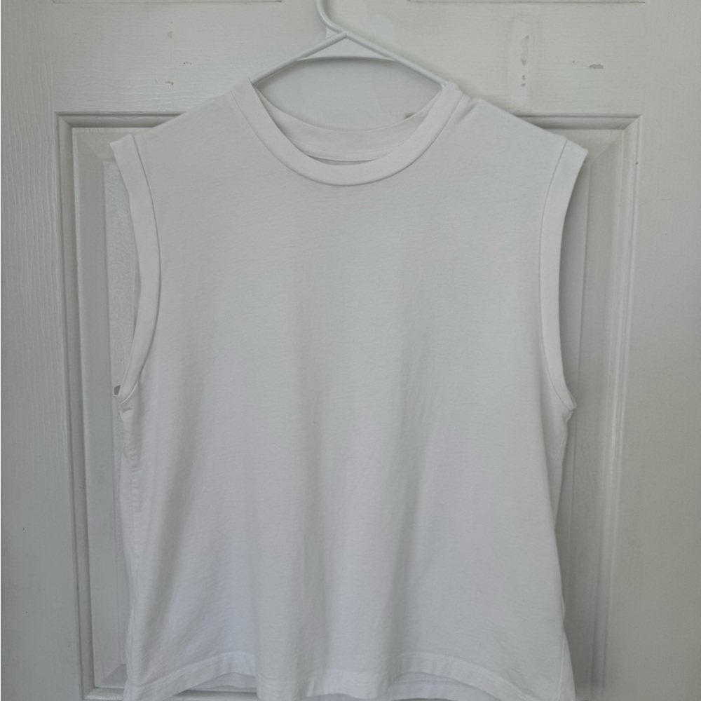 Abercrombie & Fitch White Women's
Premium Polished Easy Tank